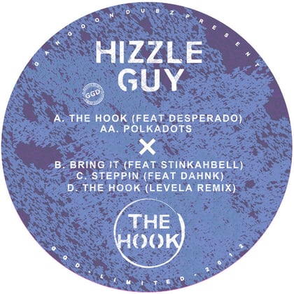The Hook EP album by Hizzleguy - Drum and Bass Cover Art