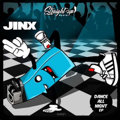 Dance All Night album by Jinx - Drum and Bass Cover Art