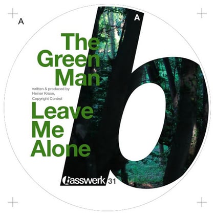 Basswerk 31 album by The Green Man (TGM) - Drum and Bass Cover Art
