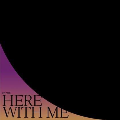 Here With Me album by FD - Drum and Bass Cover Art