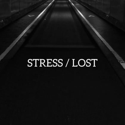 Stress / Lost album by TMSV - Drum and Bass Cover Art