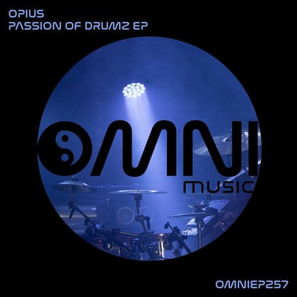 Passion of Drumz EP album by Opius - Drum and Bass Cover Art
