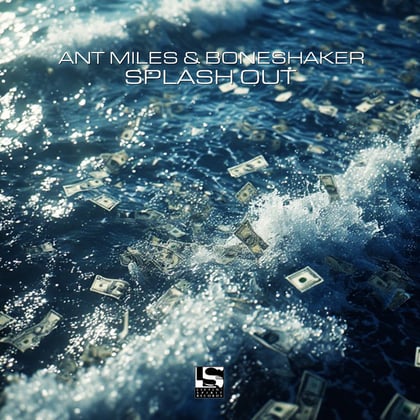 Splash Out album by Ant Miles - Drum and Bass Cover Art