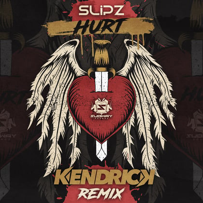Hurt (Kendrick Remix) album by Slipz & Madman & Poets - Drum and Bass Cover Art