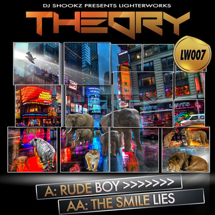 Rude Boy / The Smile Lies album by Theory - Drum and Bass Cover Art