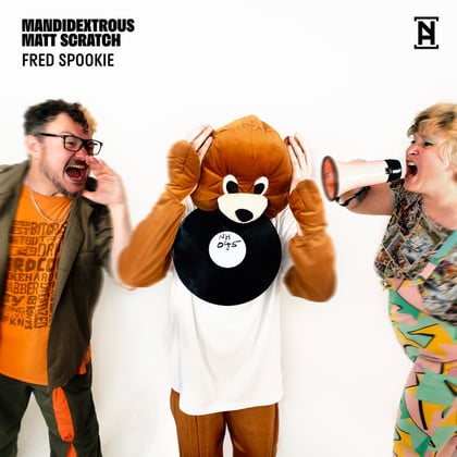 Fred Spookie album by Mandidextrous - Drum and Bass Cover Art