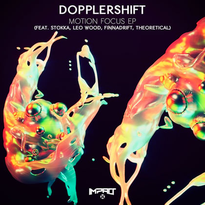 Motion Focus EP album by Dopplershift - Drum and Bass Cover Art