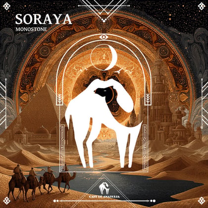 Soraya album by Tengu, Monostone & Cafe De Anatolia - Drum and Bass Cover Art