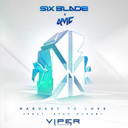 Hardest to Love / Ova Dose album by K Motionz, A.M.C & Six Blade - Drum and Bass Cover Art