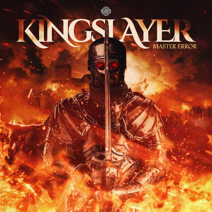 Kingslayer album by Master Error - Drum and Bass Cover Art