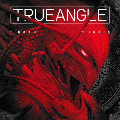 BERU, IGRIS album by Trueangle - Drum and Bass Cover Art