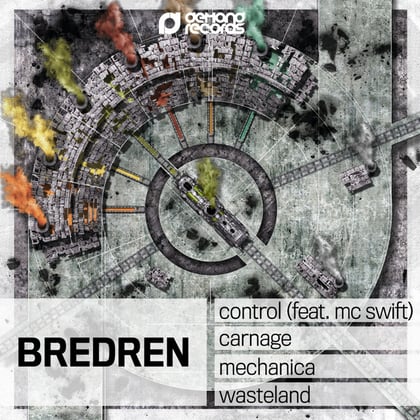Control EP album by Bredren - Drum and Bass Cover Art