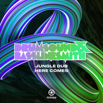 Jungle Dub (Here Comes) album by Drumsound & Bassline Smith - Drum and Bass Cover Art