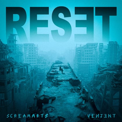 Reset album by Screamarts & Venjent - Drum and Bass Cover Art