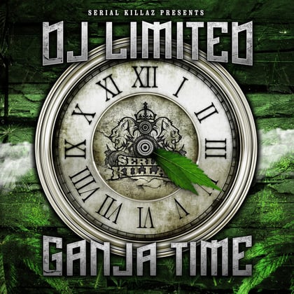 Ganja Time album by DJ Limited - Drum and Bass Cover Art