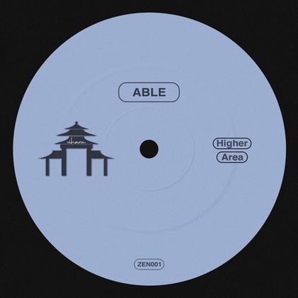 Higher/Area album by ABLE - Drum and Bass Cover Art