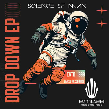 Drop Down EP album by Science of Man - Drum and Bass Cover Art