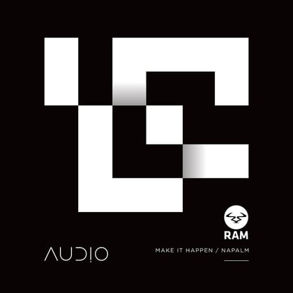 Make It Happen / Napalm album by Screamarts & Audio - Drum and Bass Cover Art