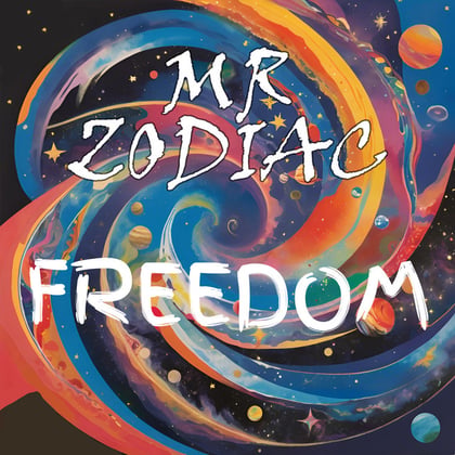 Freedom EP album by Mr. Zodiac - Drum and Bass Cover Art