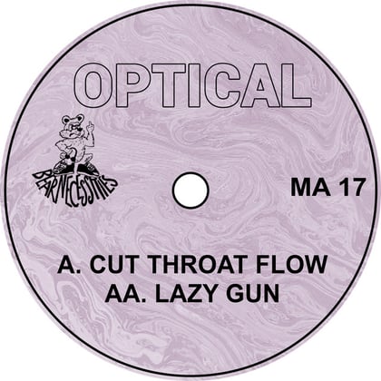 Cut Throat Flow album by Optical & Nickynutz - Drum and Bass Cover Art