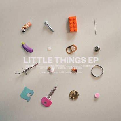 Little Things EP album by Fre4knc - Drum and Bass Cover Art