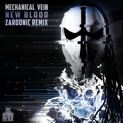 New Blood (Zardonic Remix) album by Zardonic & Mechanical Vein - Drum and Bass Cover Art