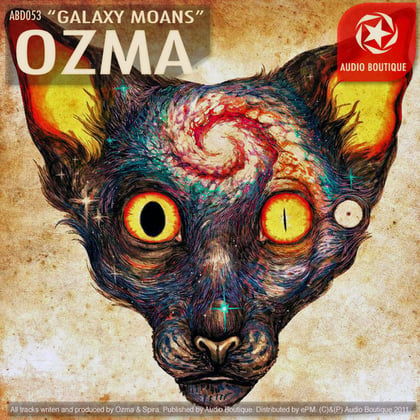Galaxy Moans album by Ozma & DJ Ink - Drum and Bass Cover Art