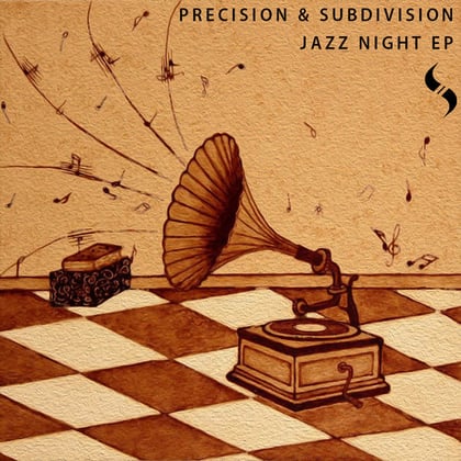 Jazz Night EP album by Precision - Drum and Bass Cover Art