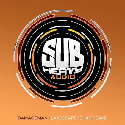 Landscape / Sharp Sand album by Damageman - Drum and Bass Cover Art