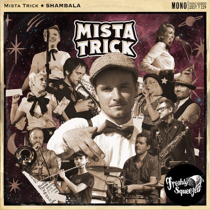 Shambala album by Mista Trick - Drum and Bass Cover Art