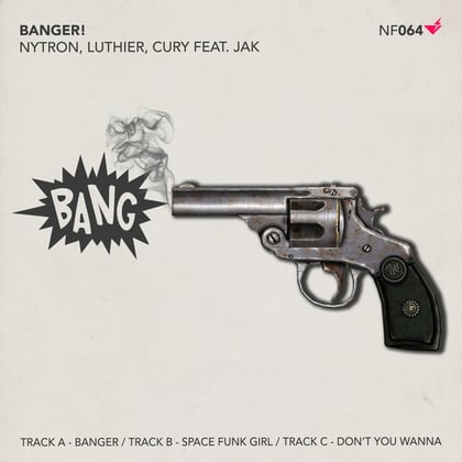 Banger! album by Jak - Drum and Bass Cover Art