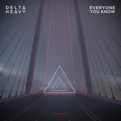 Anarchy album by Delta Heavy - Drum and Bass Cover Art