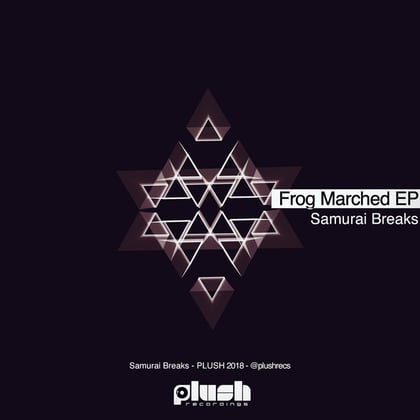 Frog Marched album by Hi Hatz & Samurai Breaks - Drum and Bass Cover Art