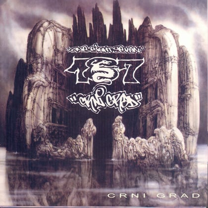 Crni grad album by 187 - Drum and Bass Cover Art