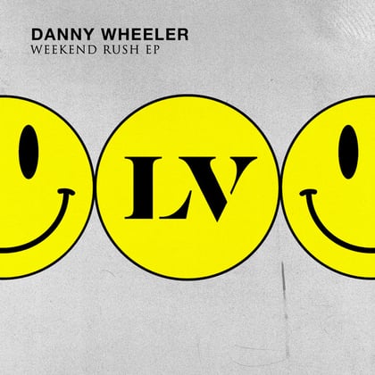 Weekend Rush EP album by Danny Wheeler - Drum and Bass Cover Art