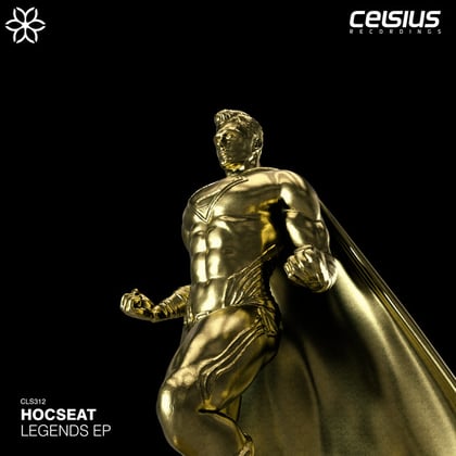 Legends EP album by Hocseat - Drum and Bass Cover Art