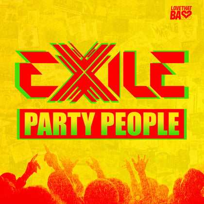 Party People album by AIRGLO & Exile - Drum and Bass Cover Art