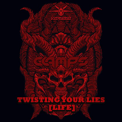 Twisting Your Lies (Life) album by The Clamps & SND - Drum and Bass Cover Art