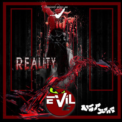 Reality album by Evil E - Drum and Bass Cover Art