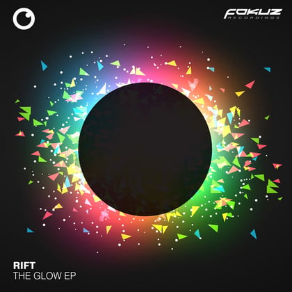 The Glow EP album by Rift - Drum and Bass Cover Art