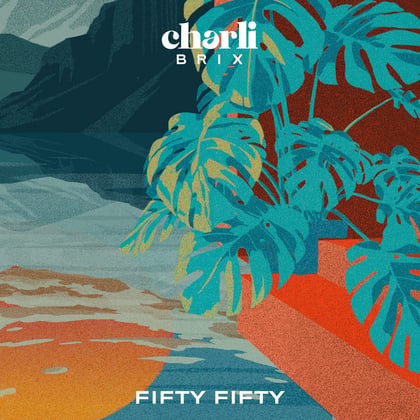 Fifty Fifty album by Charli Brix - Drum and Bass Cover Art