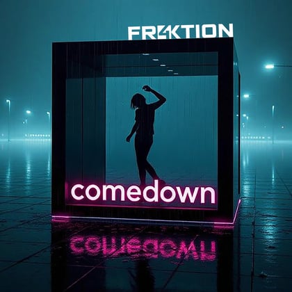 Comedown album by Fr4ktion - Drum and Bass Cover Art
