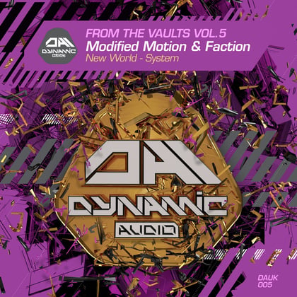 System album by Modified Motion - Drum and Bass Cover Art