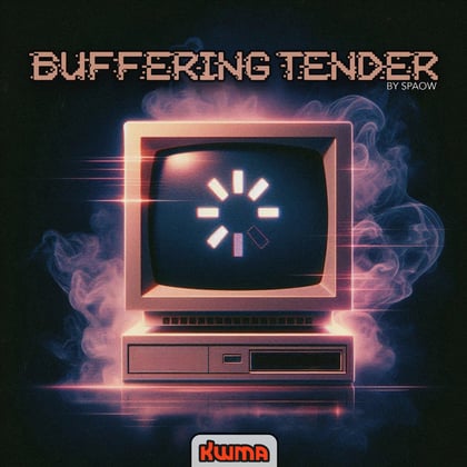 Buffering Tender album by Spaow - Drum and Bass Cover Art