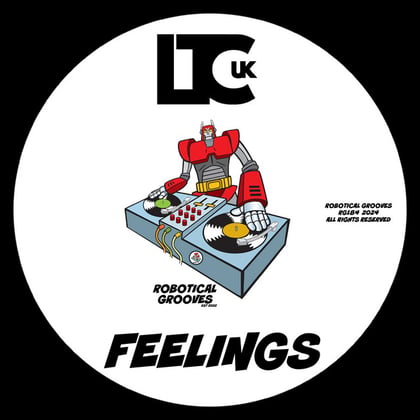 Feelings album by Luke Truth - Drum and Bass Cover Art