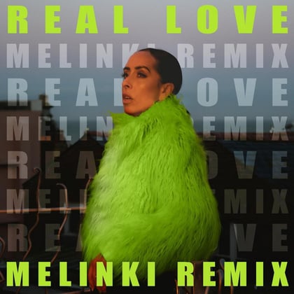 Real Love (Melinki Remix) album by Melinki - Drum and Bass Cover Art