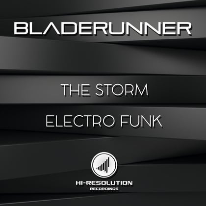 The Storm/Electro Funk album by Benny Page, FFF & Bladerunner - Drum and Bass Cover Art