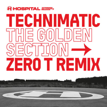 The Golden Section (Zero T Remix) album by Technimatic & Zero T - Drum and Bass Cover Art