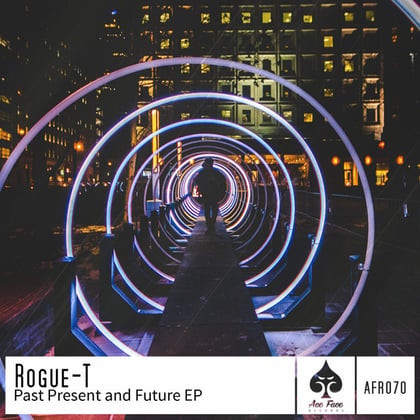 Past, Present And Future EP album by Rogue-T - Drum and Bass Cover Art