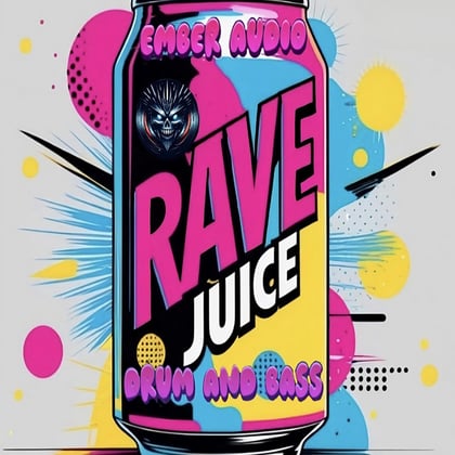 RAVE JUICE album by Ember Audio - Drum and Bass Cover Art